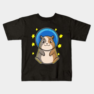 Hamster as Astronaut in Space Kids T-Shirt